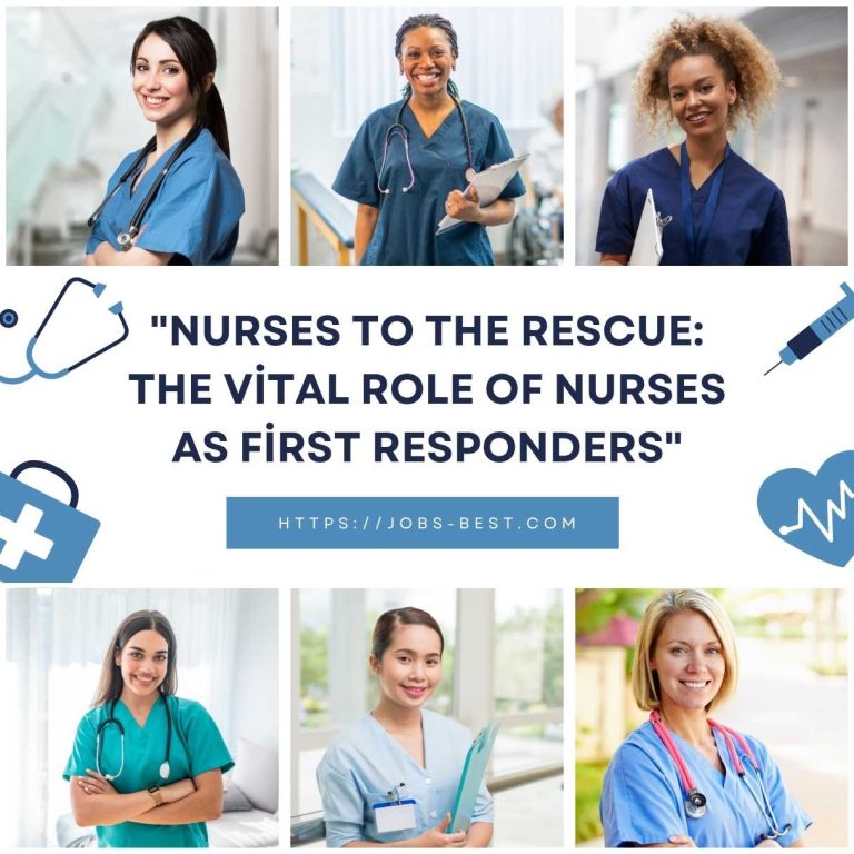 Nurses to the Rescue: The Vital Role of Nurses as First Responders