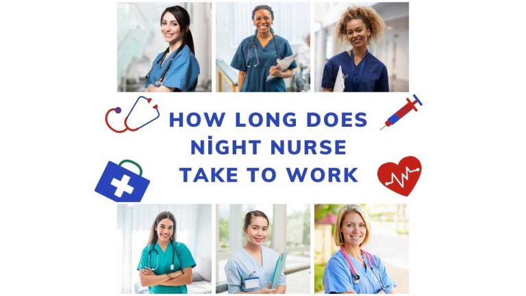 How long does night nurse take to work?