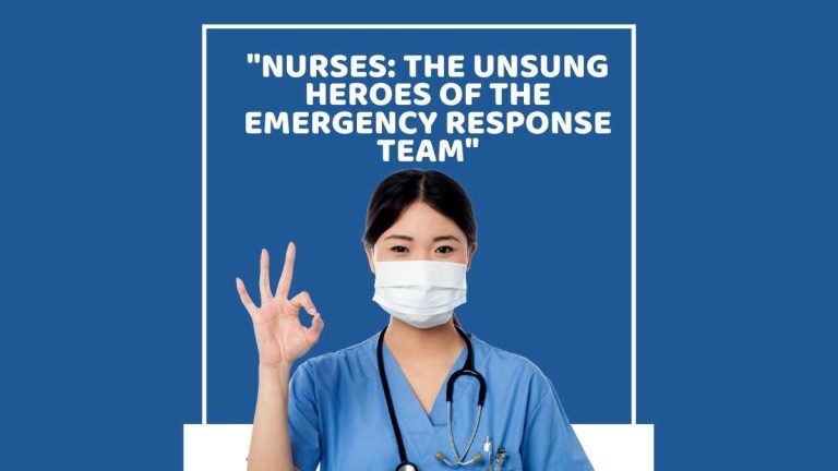 Are nurses first responders?